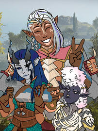 middle and right chars by KyettaX and RedZui!